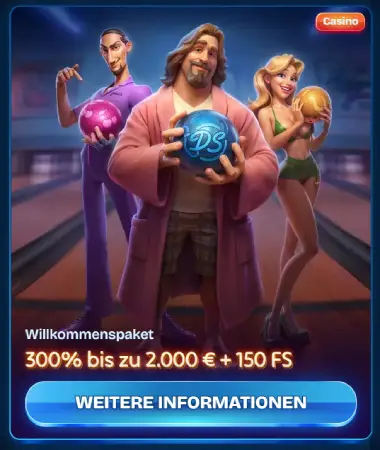 Casino-Willkommensbonus bei Dudespin